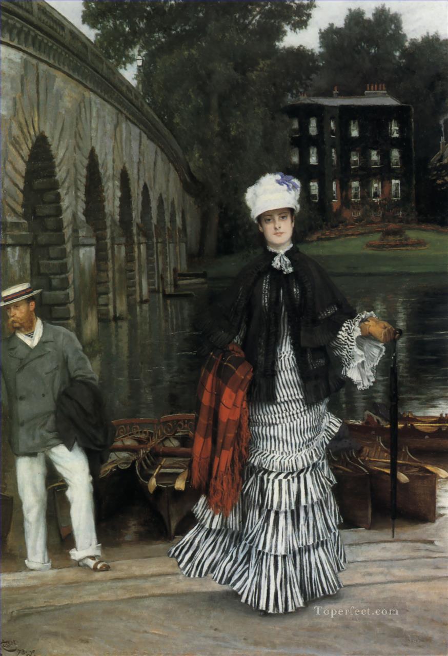 The Return from the Boating Trip James Jacques Joseph Tissot Oil Paintings